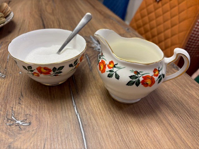 Milk Jug and Sugar Bowls